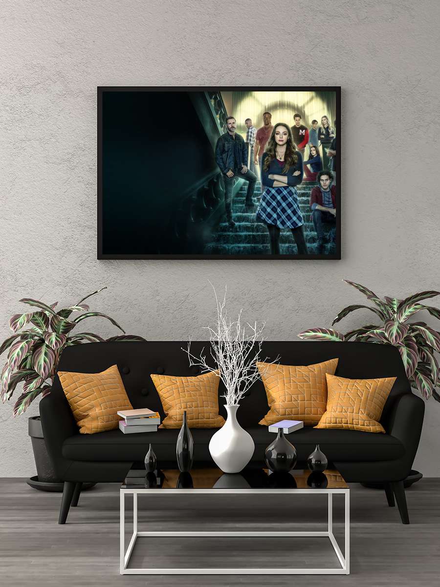 Legacies Dizi Tablo Siyah Çerçeveli Dizi Poster Duvar Tablo