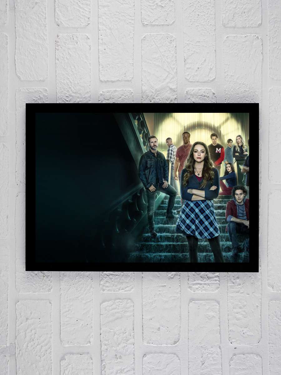 Legacies Dizi Tablo Siyah Çerçeveli Dizi Poster Duvar Tablo