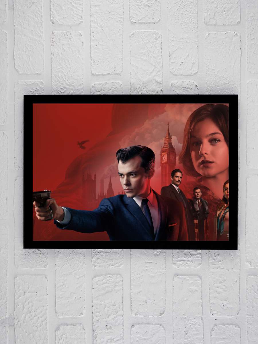 Pennyworth: The Origin of Batman's Butler Dizi Tablo Siyah Çerçeveli Dizi Poster Duvar Tablo