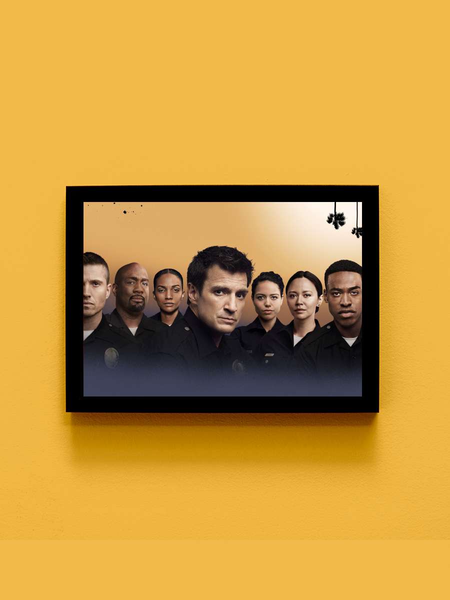 The Rookie Dizi Tablo Siyah Çerçeveli Dizi Poster Duvar Tablo