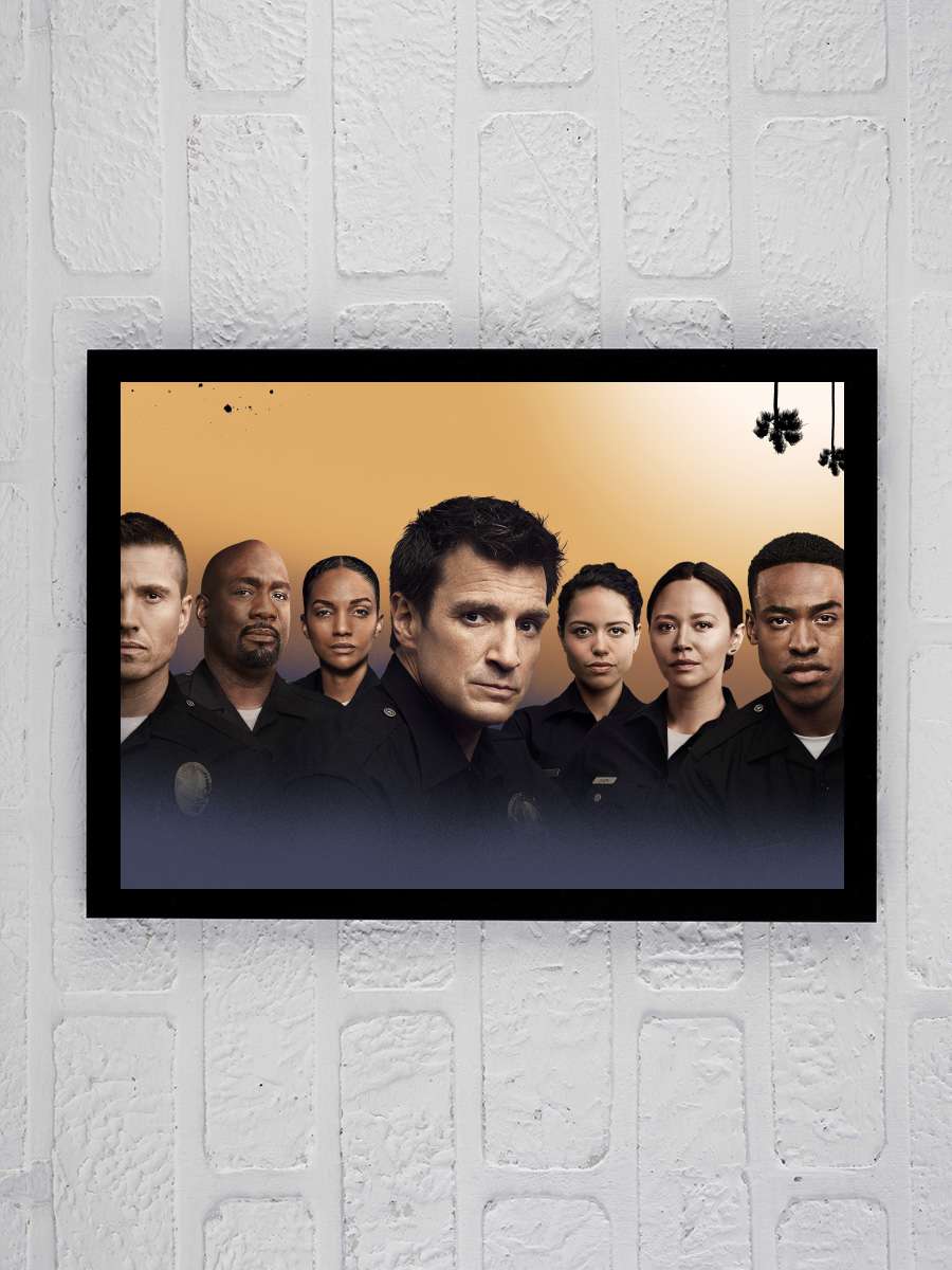 The Rookie Dizi Tablo Siyah Çerçeveli Dizi Poster Duvar Tablo