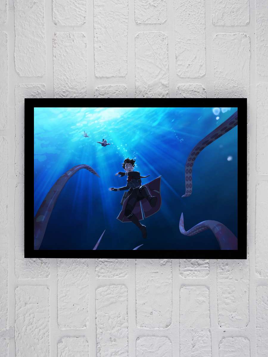 Ejderhalar Prensi - The Dragon Prince Dizi Tablo Siyah Çerçeveli Dizi Poster Duvar Tablo