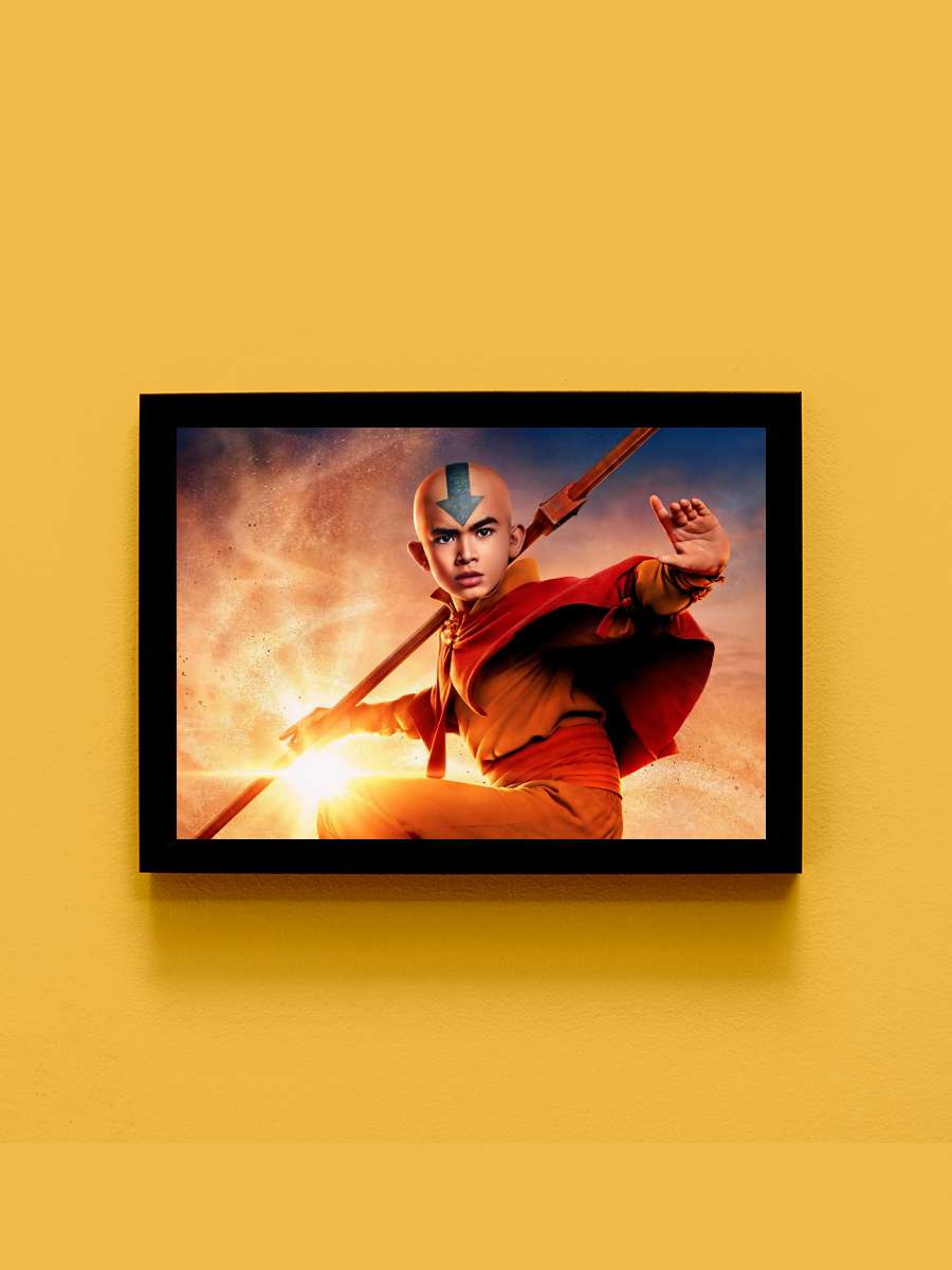 Avatar the Last Airbender Dizi Tablo Siyah Çerçeveli Dizi Poster Duvar Tablo