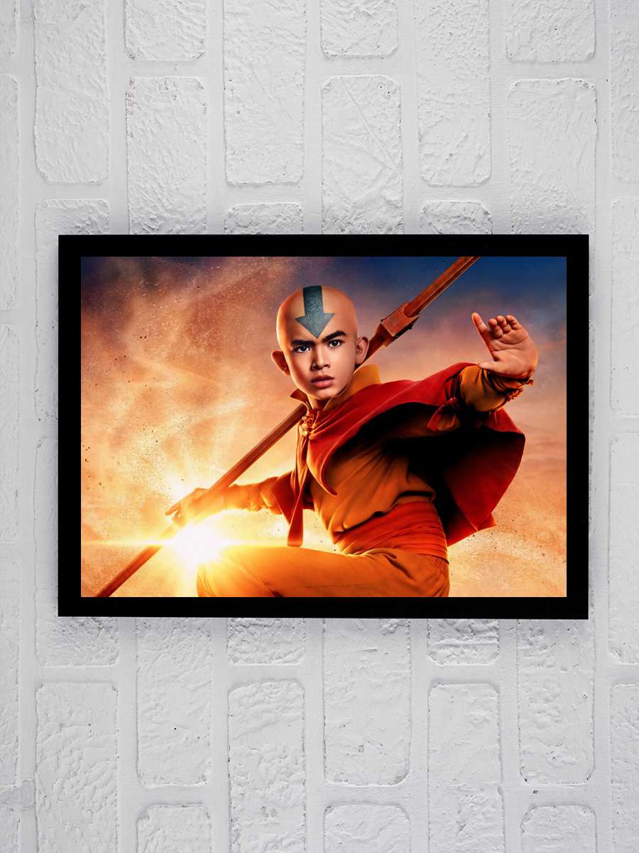 Avatar the Last Airbender Dizi Tablo Siyah Çerçeveli Dizi Poster Duvar Tablo