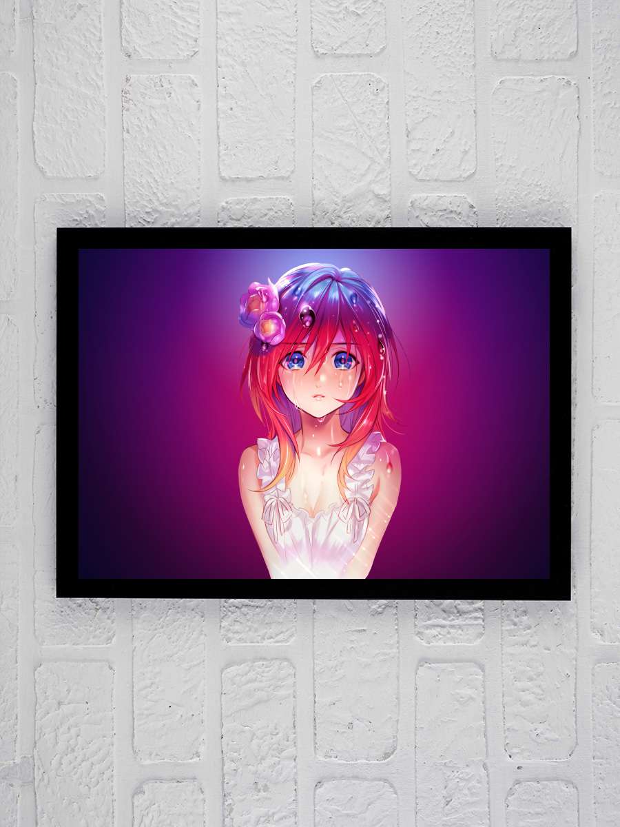 5-toubun no Hanayome - 五等分の花嫁 Dizi Tablo Siyah Çerçeveli Dizi Poster Duvar Tablo