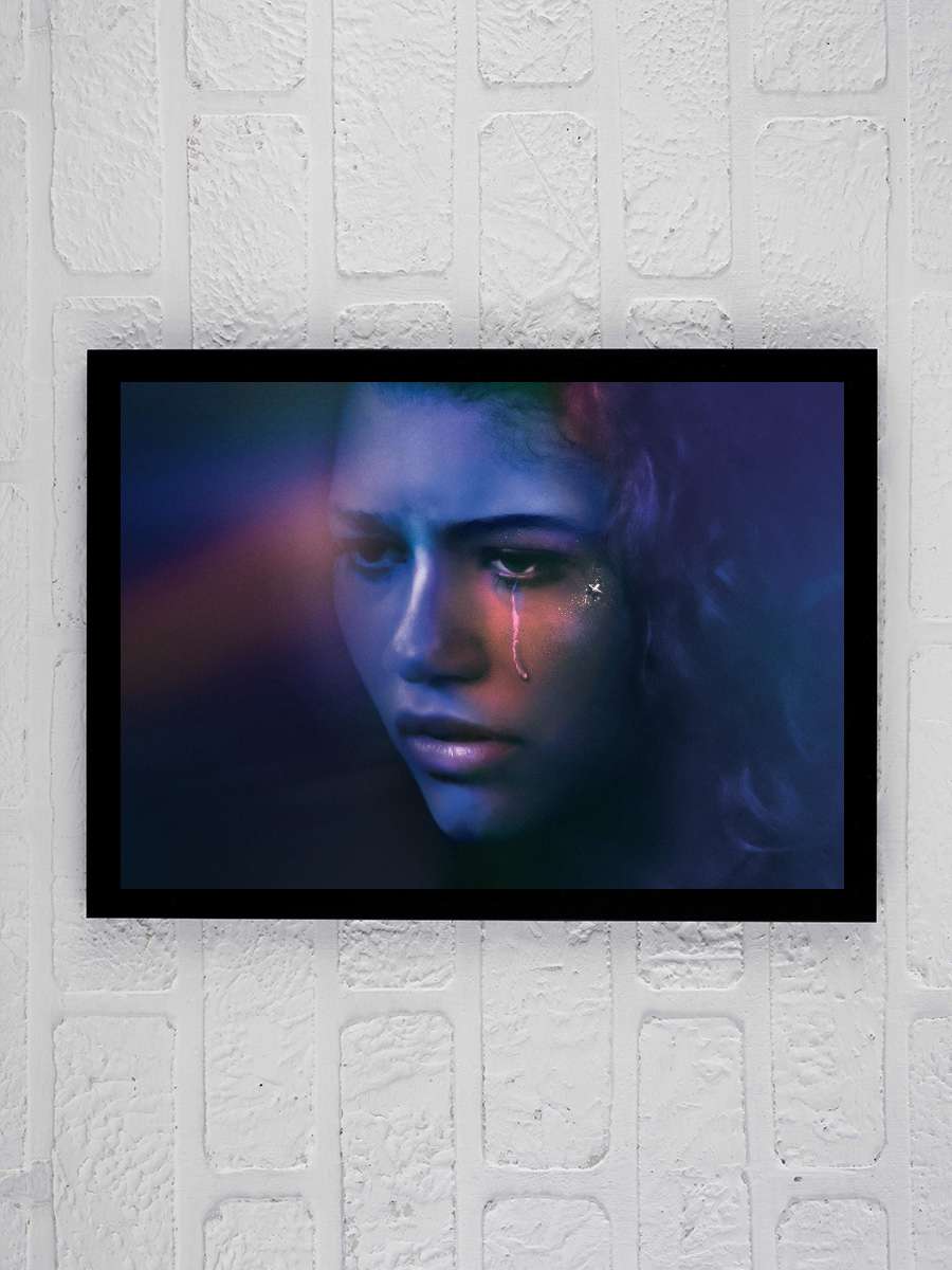 Euphoria Dizi Tablo Siyah Çerçeveli Dizi Poster Duvar Tablo