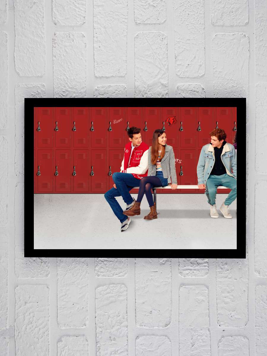 High School Musical: The Musical: The Series Dizi Tablo Siyah Çerçeveli Dizi Poster Duvar Tablo