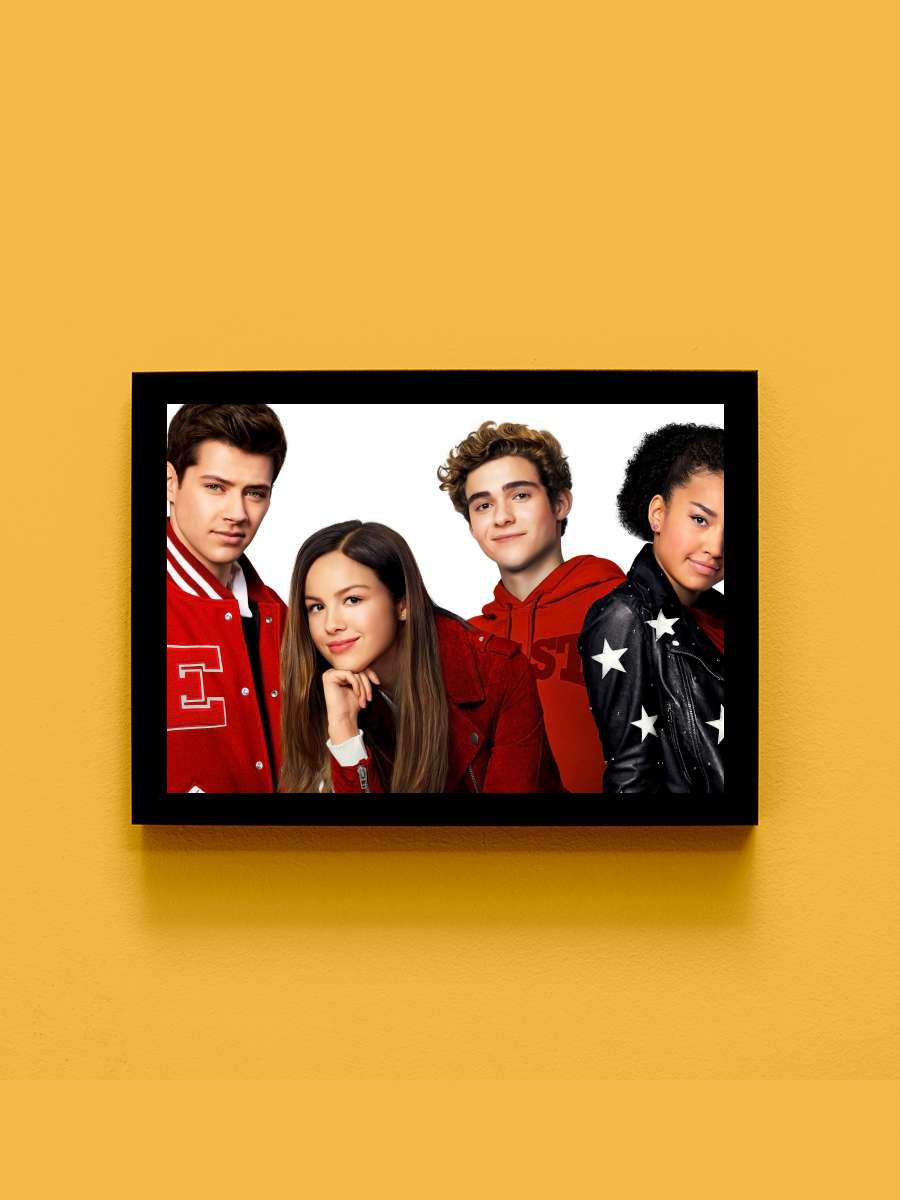 High School Musical: The Musical: The Series Dizi Tablo Siyah Çerçeveli Dizi Poster Duvar Tablo