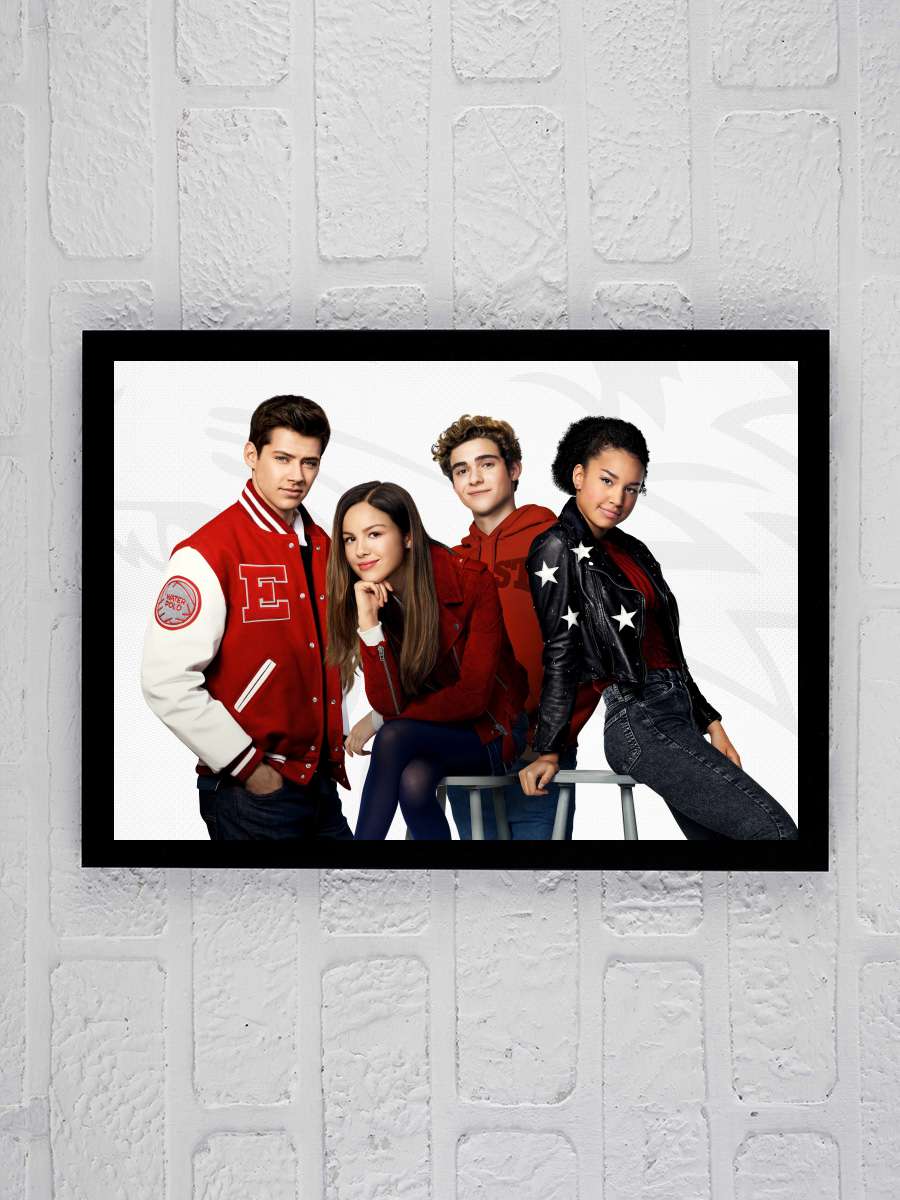 High School Musical: The Musical: The Series Dizi Tablo Siyah Çerçeveli Dizi Poster Duvar Tablo