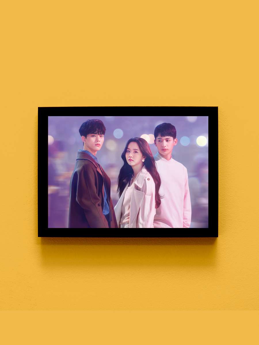 Aşk Alarmı - 좋아하면 울리는 Dizi Tablo Siyah Çerçeveli Dizi Poster Duvar Tablo