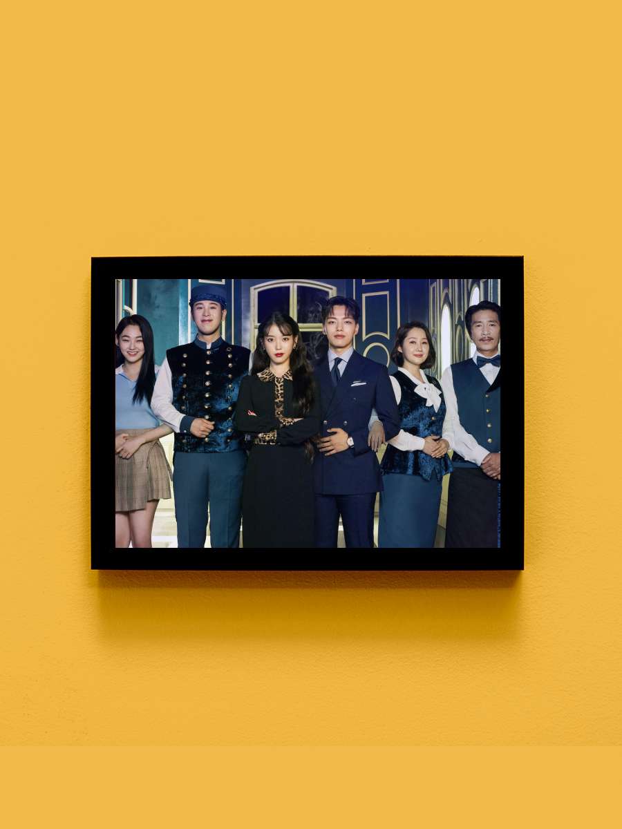 Otel Del Luna - 호텔 델루나 Dizi Tablo Siyah Çerçeveli Dizi Poster Duvar Tablo