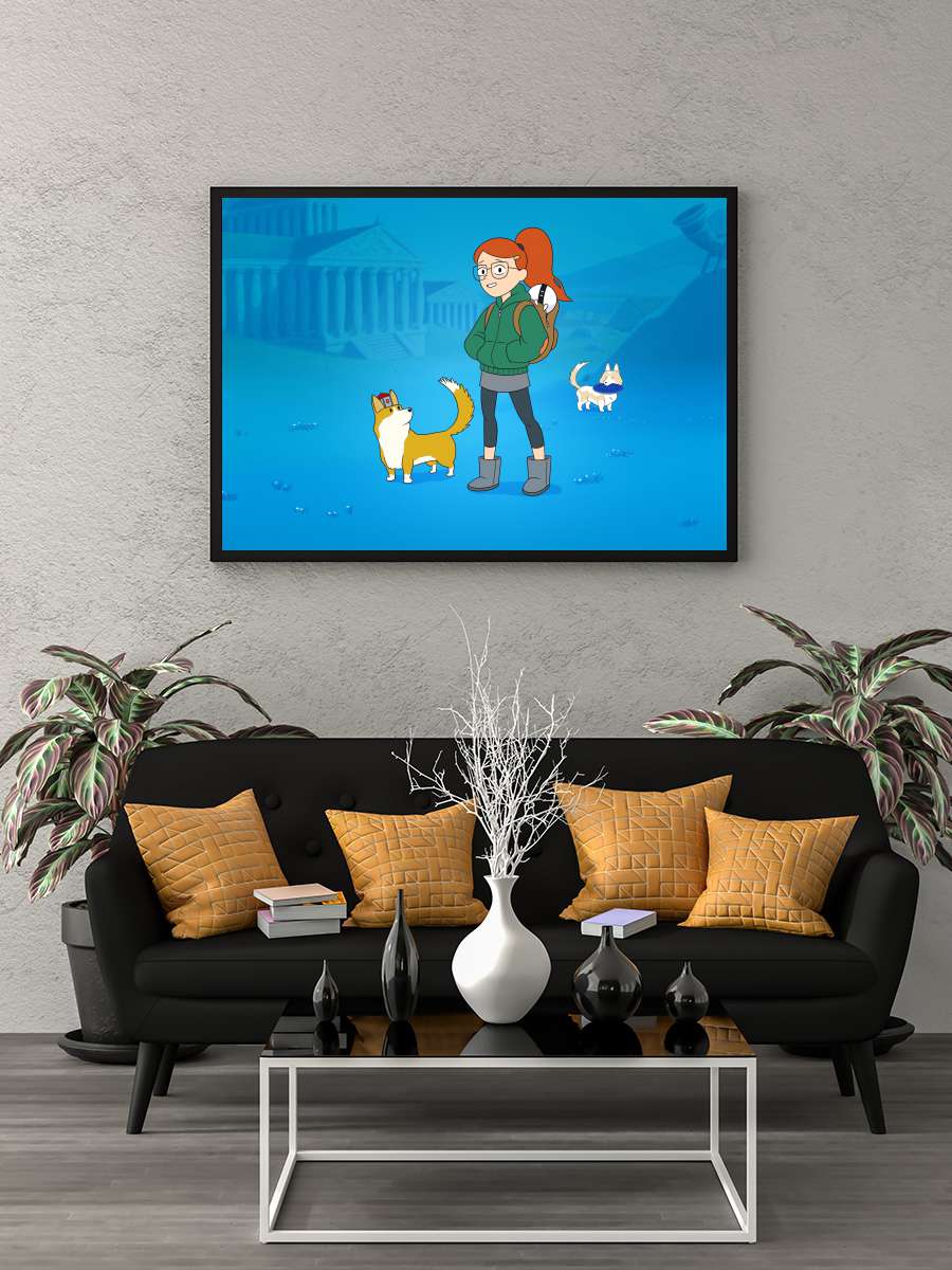 Infinity Train Dizi Tablo Siyah Çerçeveli Dizi Poster Duvar Tablo