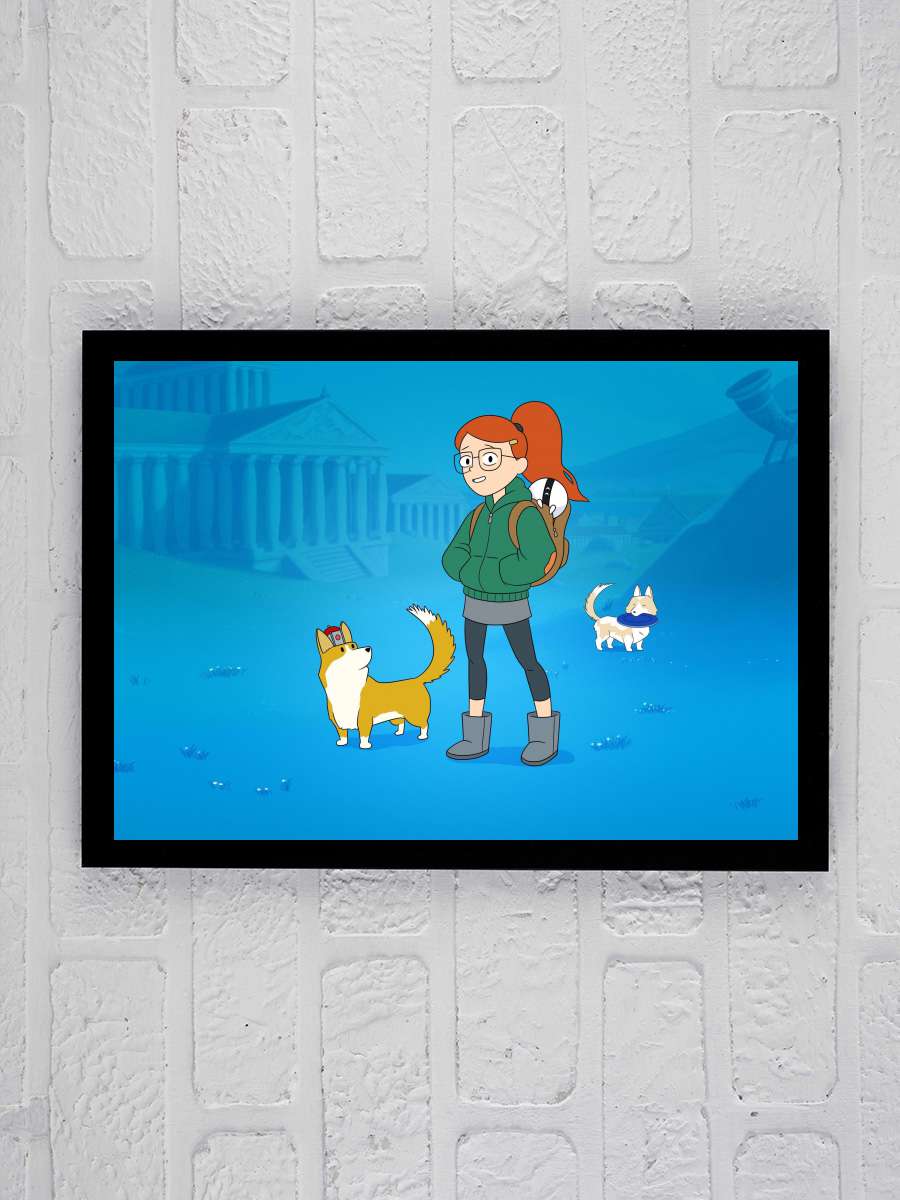 Infinity Train Dizi Tablo Siyah Çerçeveli Dizi Poster Duvar Tablo