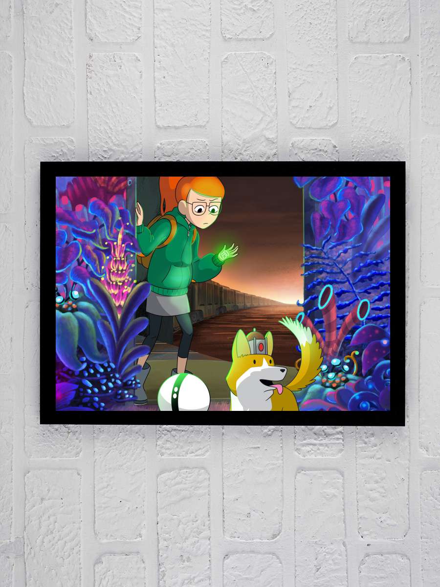 Infinity Train Dizi Tablo Siyah Çerçeveli Dizi Poster Duvar Tablo