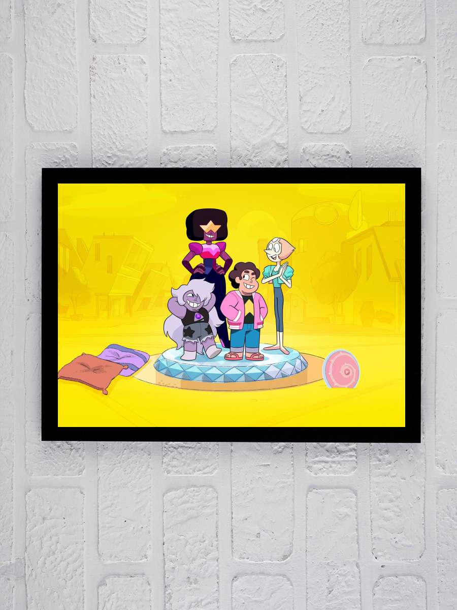 Steven Universe Future Dizi Tablo Siyah Çerçeveli Dizi Poster Duvar Tablo