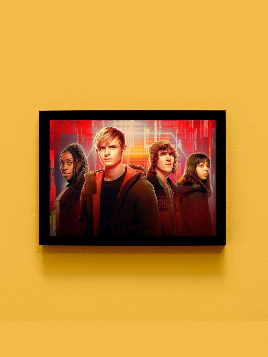 Alex Rider Dizi Tablo Siyah Çerçeveli Dizi Poster Duvar Tablo