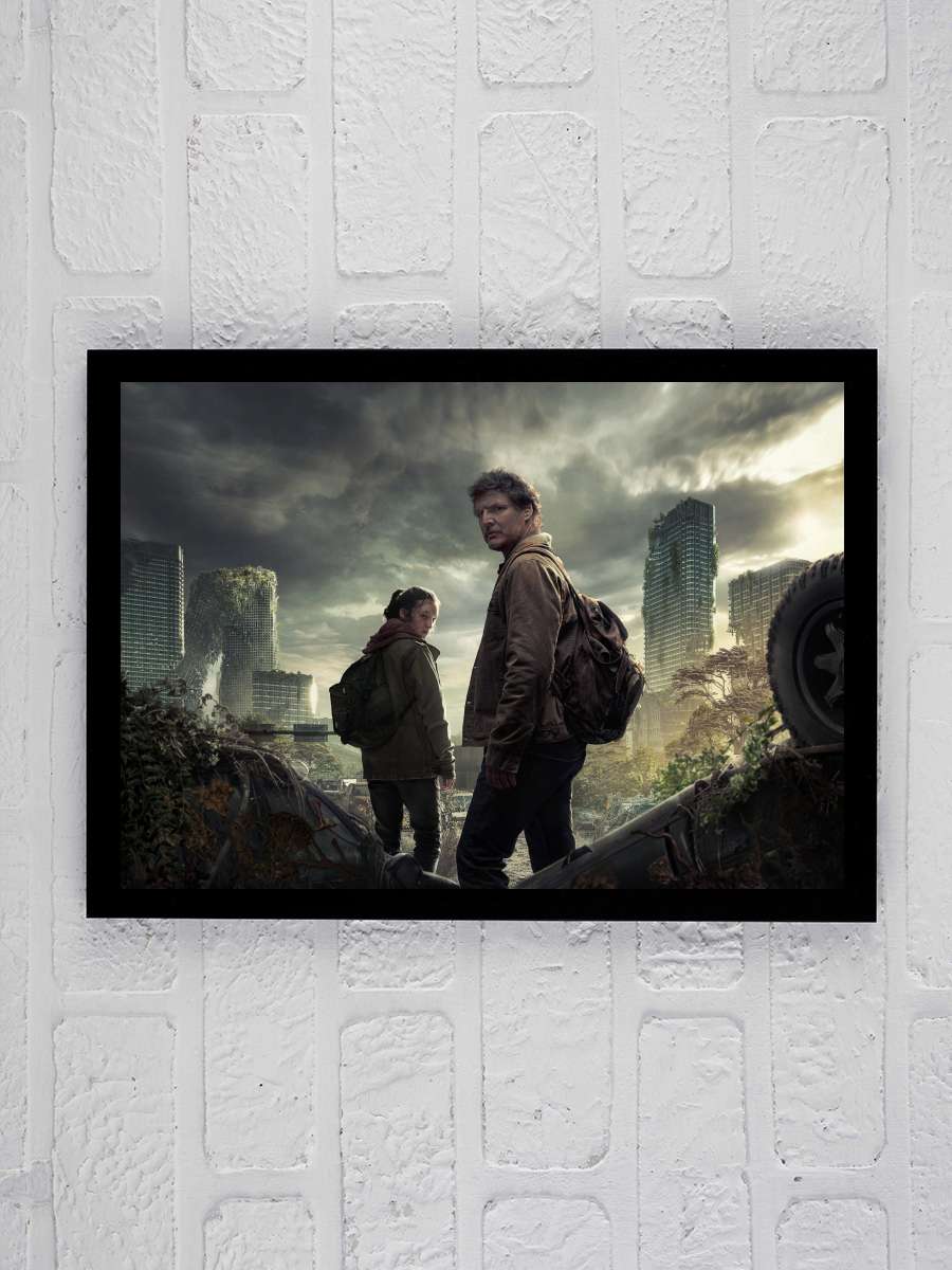 The Last of Us Dizi Tablo Siyah Çerçeveli Dizi Poster Duvar Tablo