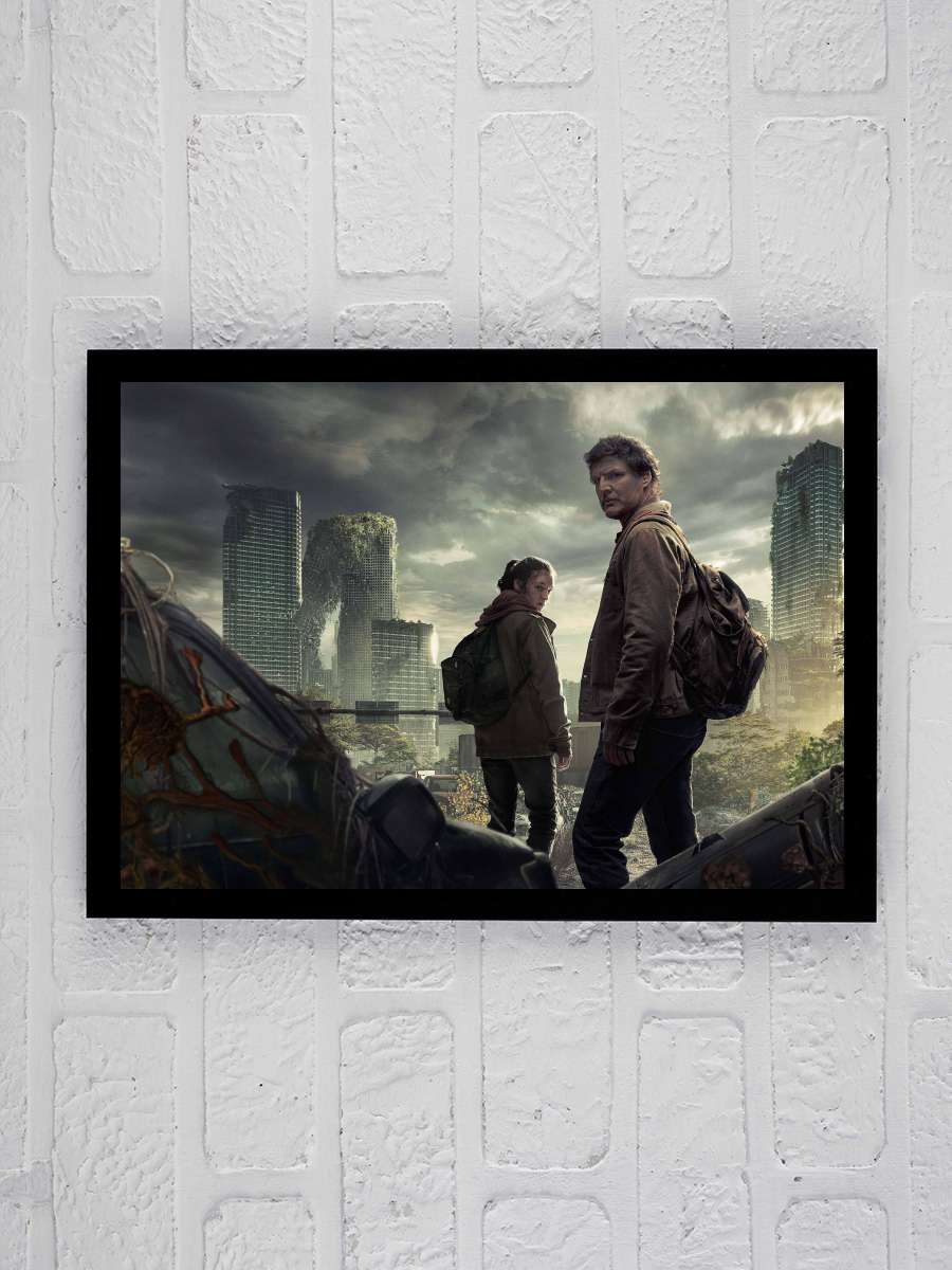 The Last of Us Dizi Tablo Siyah Çerçeveli Dizi Poster Duvar Tablo