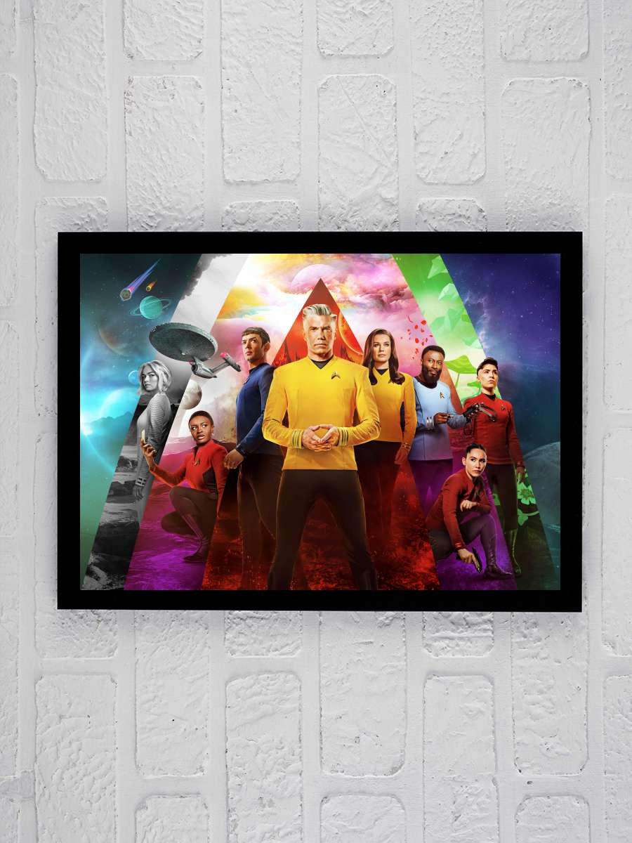 Star Trek: Strange New Worlds Dizi Tablo Siyah Çerçeveli Dizi Poster Duvar Tablo