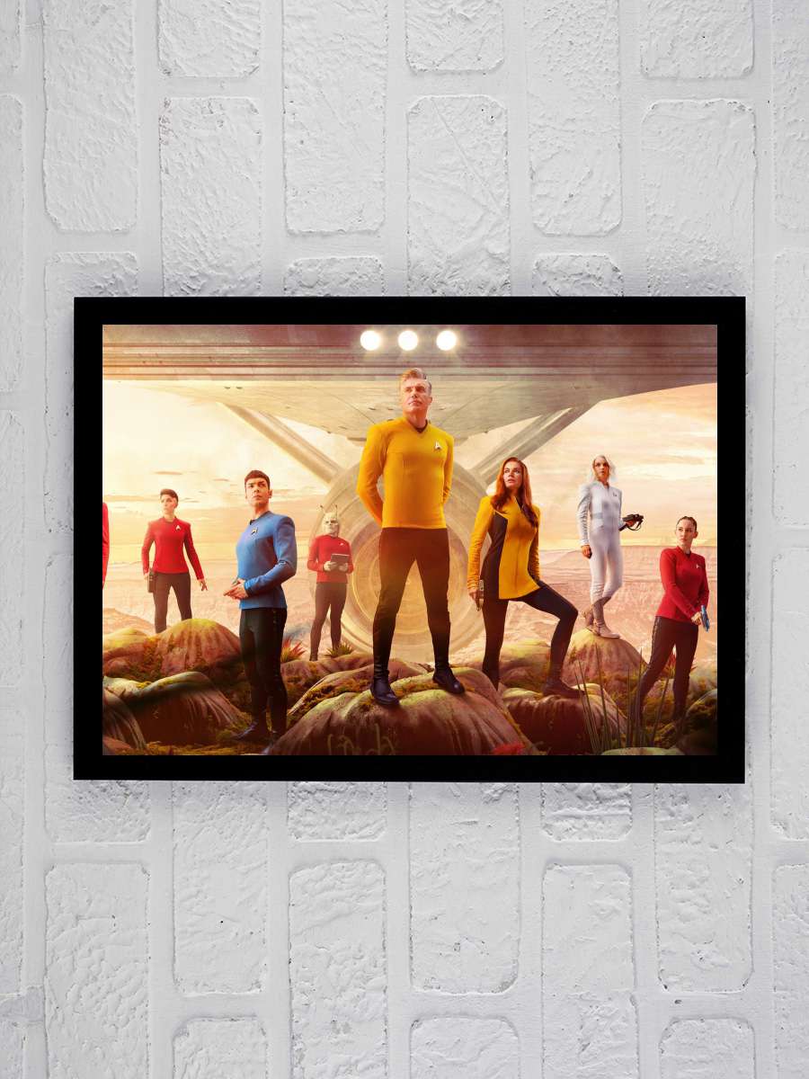 Star Trek: Strange New Worlds Dizi Tablo Siyah Çerçeveli Dizi Poster Duvar Tablo