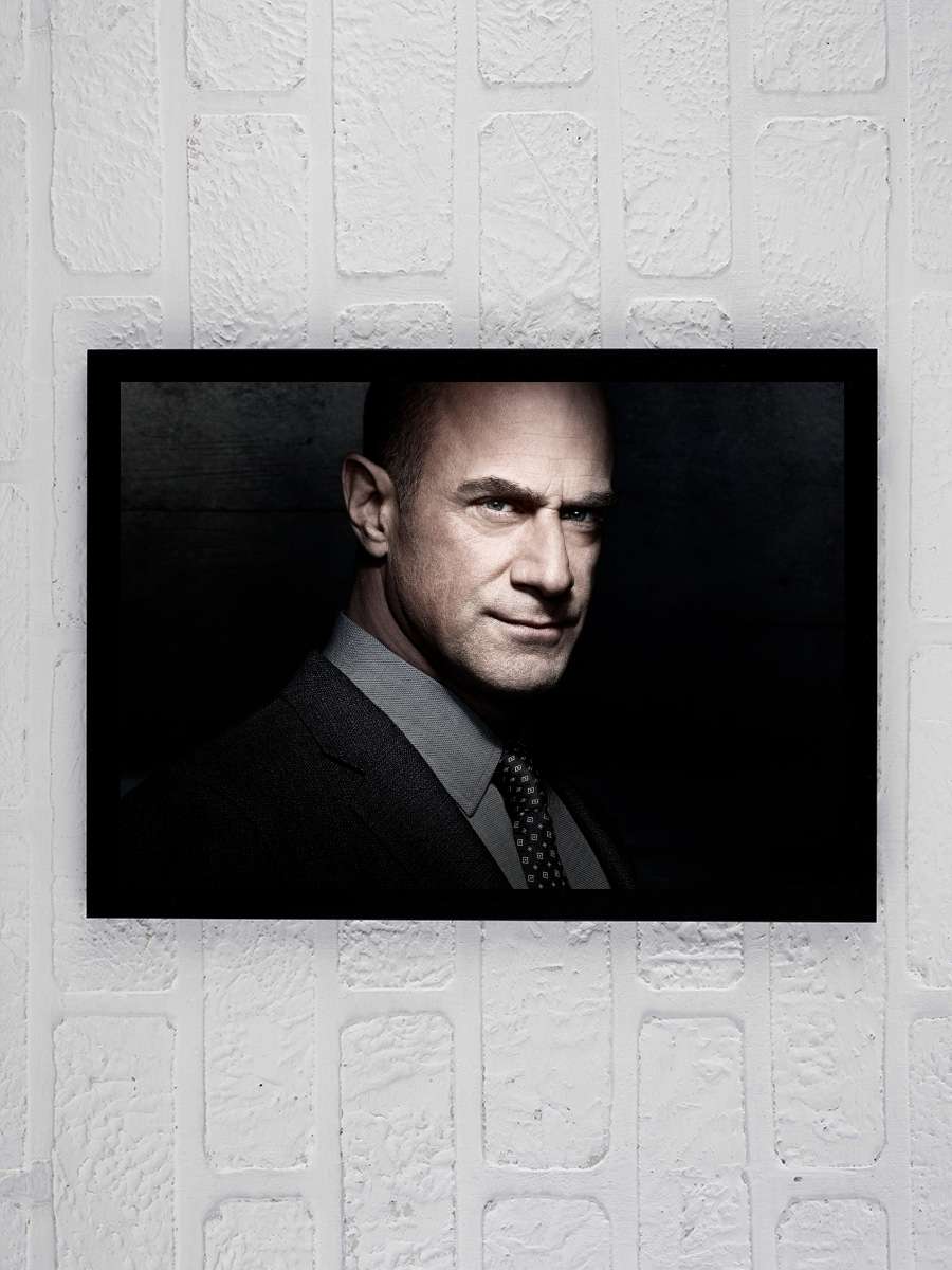 Law & Order: Organized Crime Dizi Tablo Siyah Çerçeveli Dizi Poster Duvar Tablo