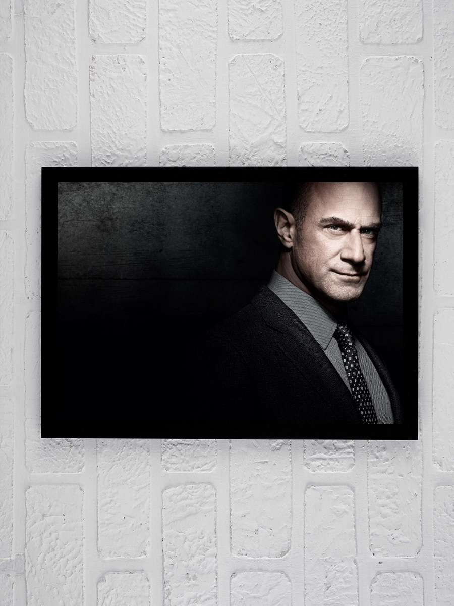 Law & Order: Organized Crime Dizi Tablo Siyah Çerçeveli Dizi Poster Duvar Tablo