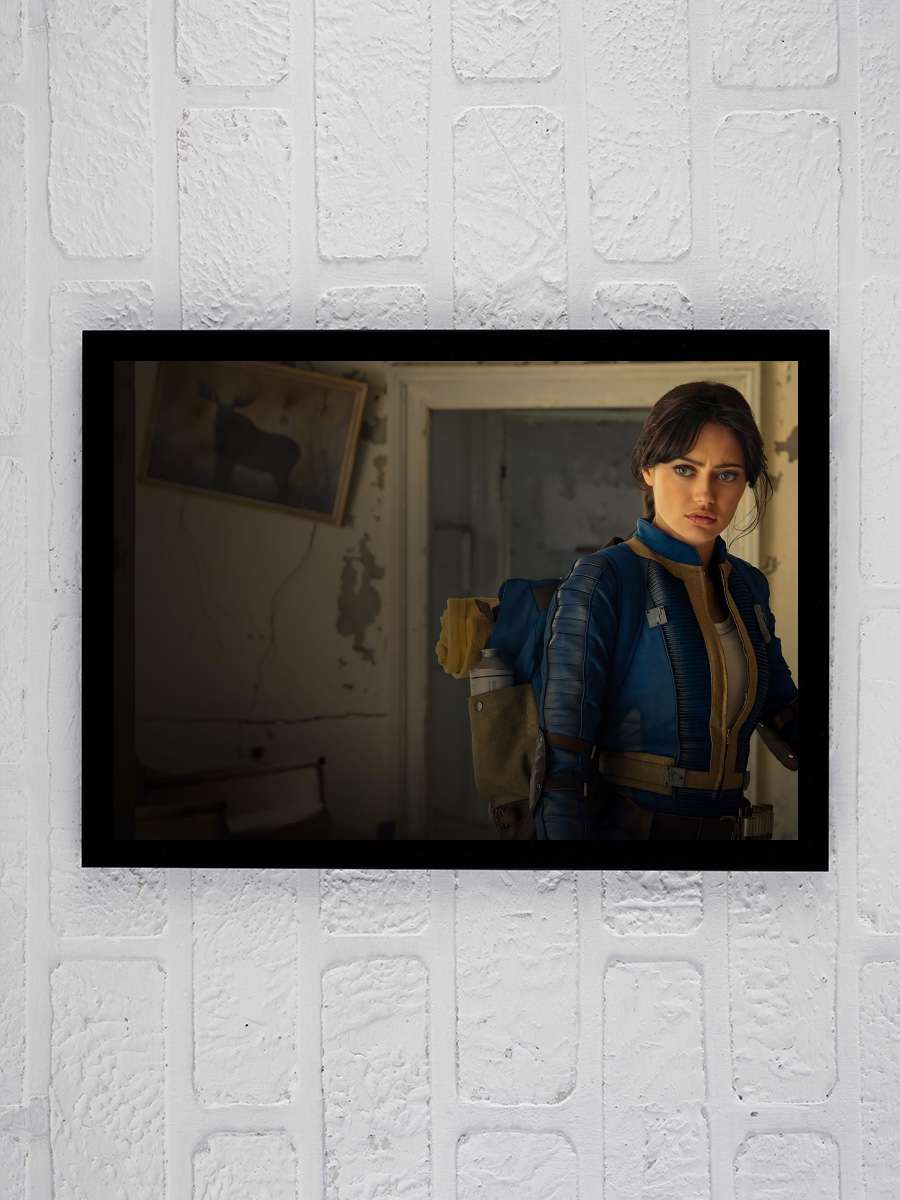 Fallout Dizi Tablo Siyah Çerçeveli Dizi Poster Duvar Tablo