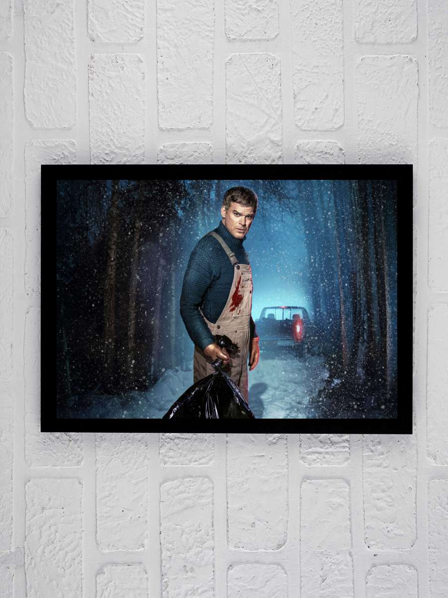 Dexter: New Blood Dizi Tablo Siyah Çerçeveli Dizi Poster Duvar Tablo