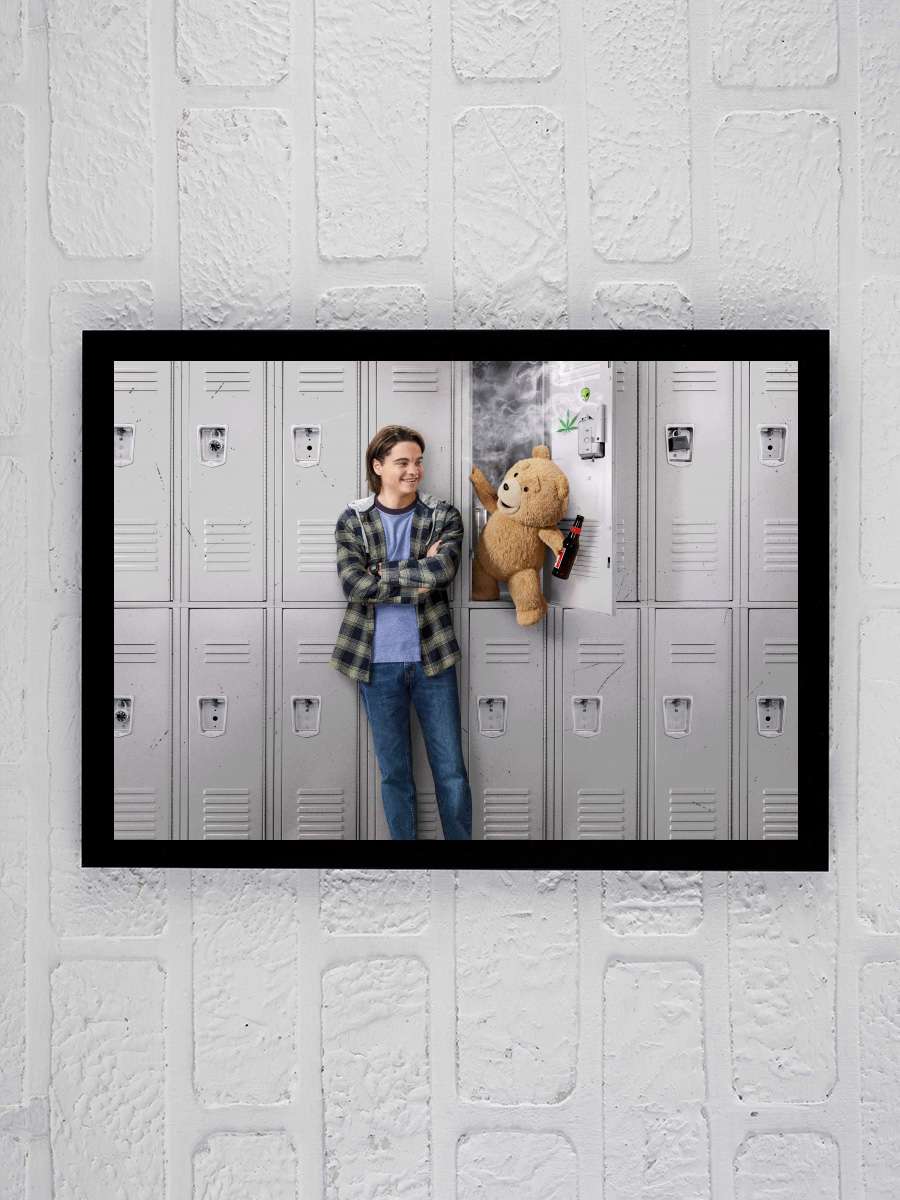 ted Dizi Tablo Siyah Çerçeveli Dizi Poster Duvar Tablo