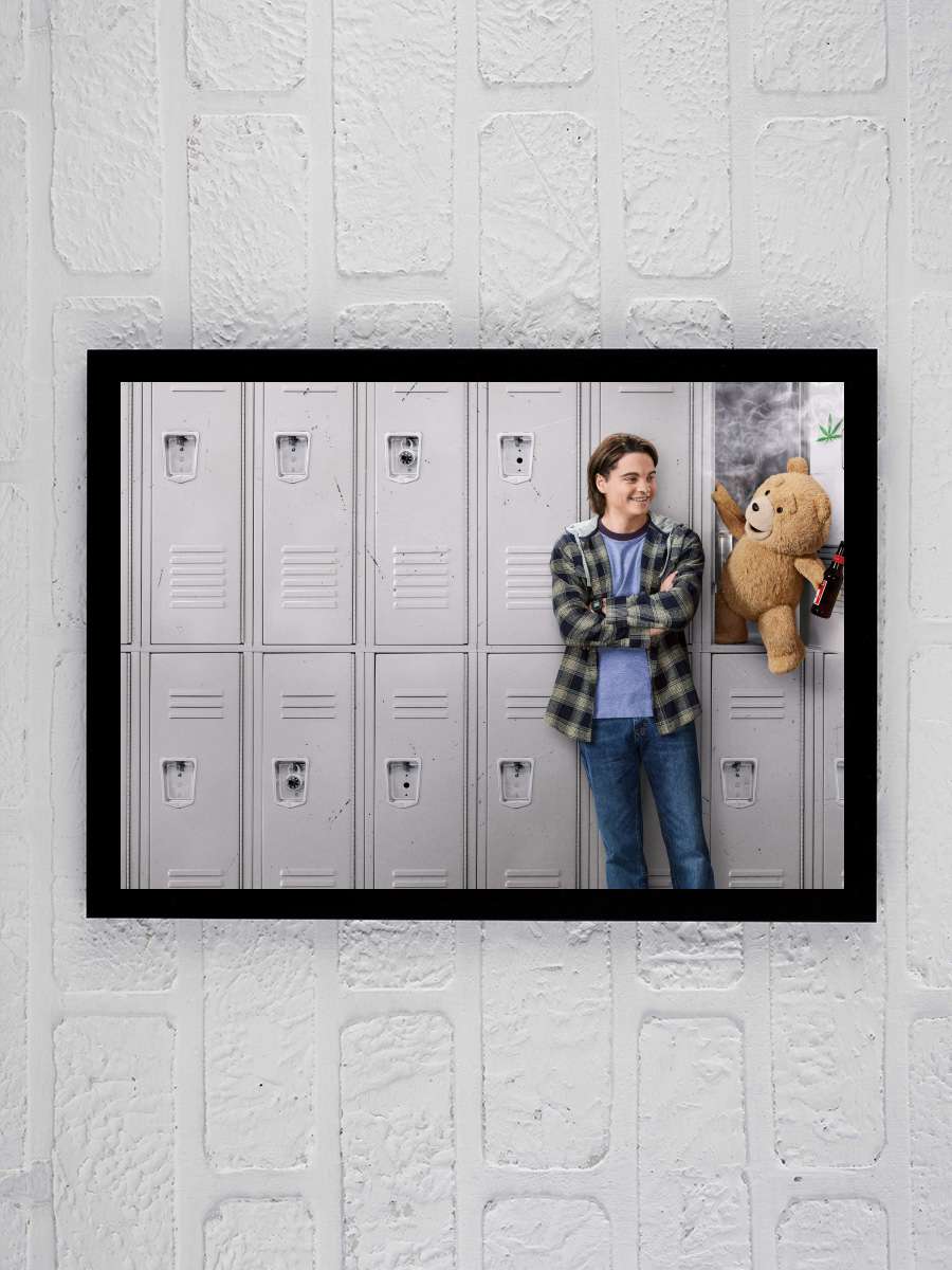 ted Dizi Tablo Siyah Çerçeveli Dizi Poster Duvar Tablo