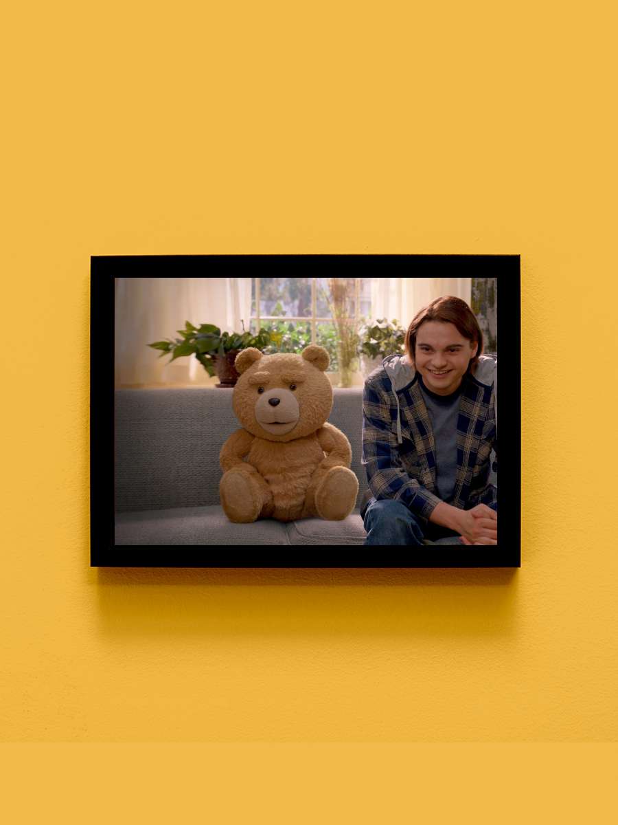 ted Dizi Tablo Siyah Çerçeveli Dizi Poster Duvar Tablo