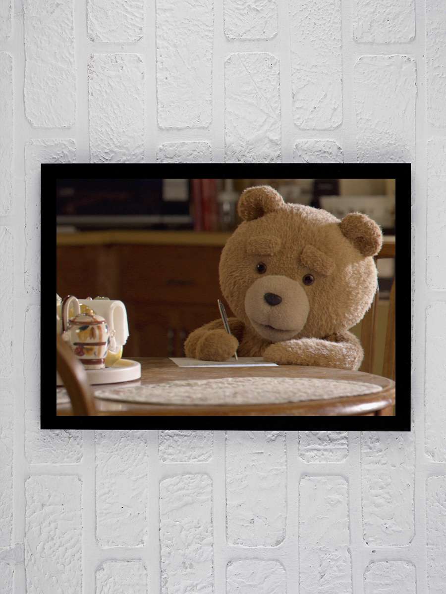 ted Dizi Tablo Siyah Çerçeveli Dizi Poster Duvar Tablo