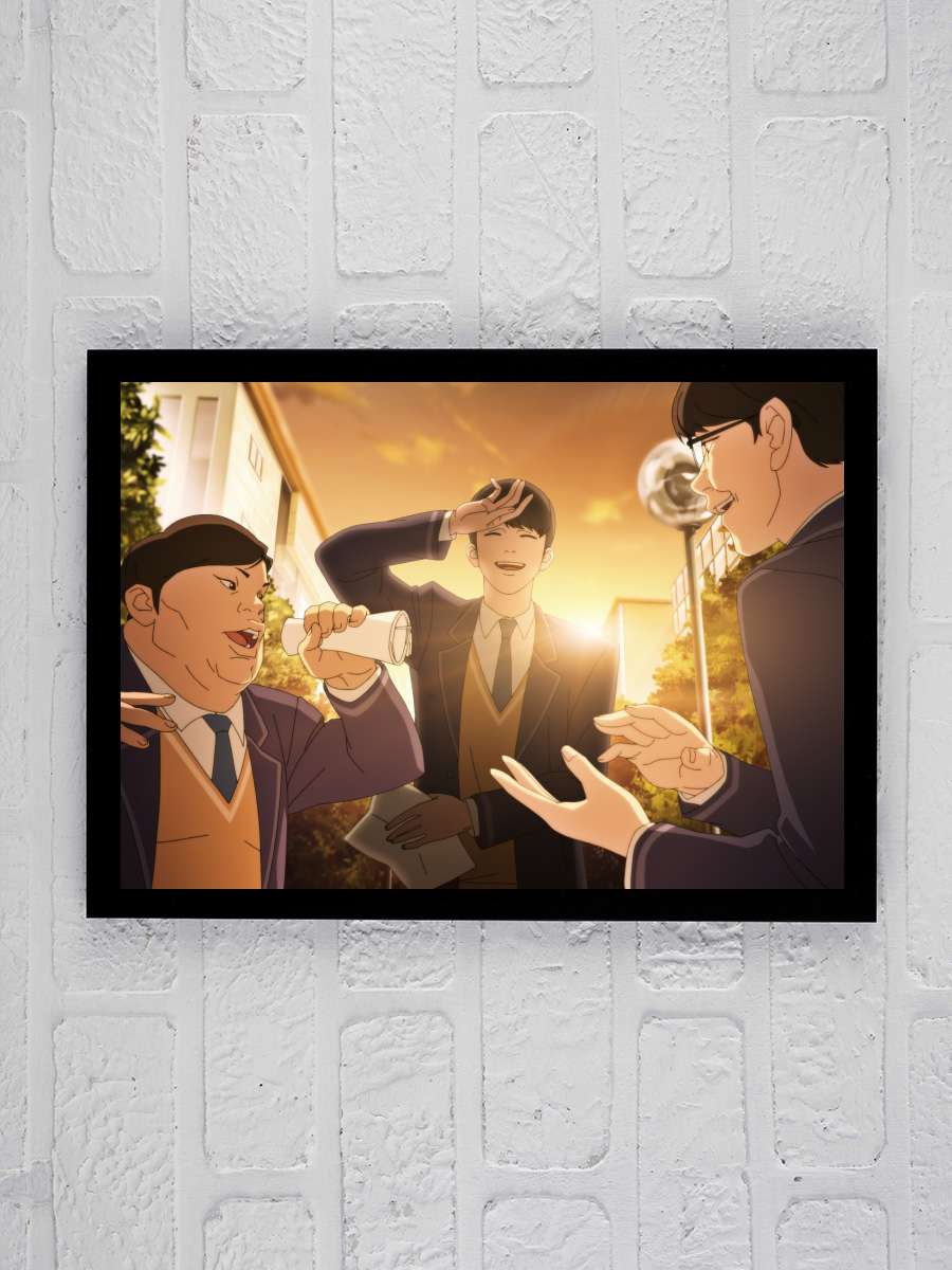 Lookism - 외모지상주의 Dizi Tablo Siyah Çerçeveli Dizi Poster Duvar Tablo