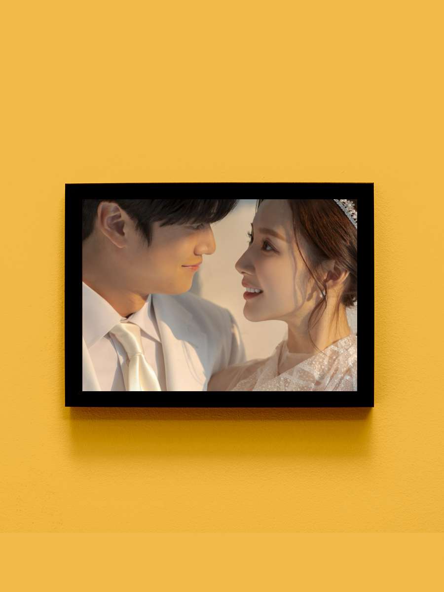 Marry My Husband - 내 남편과 결혼해줘 Dizi Tablo Siyah Çerçeveli Dizi Poster Duvar Tablo