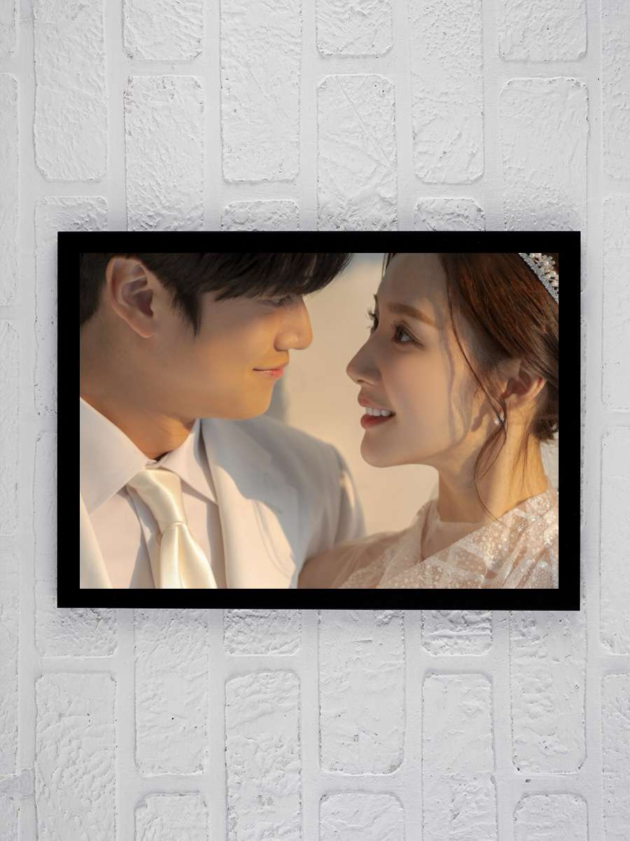 Marry My Husband - 내 남편과 결혼해줘 Dizi Tablo Siyah Çerçeveli Dizi Poster Duvar Tablo