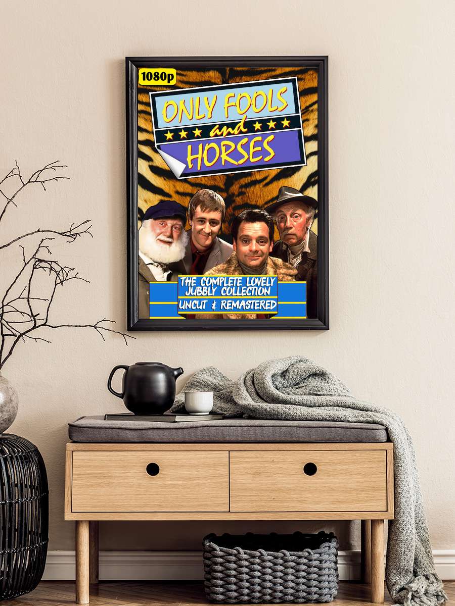 Only Fools and Horses Dizi Tablo Siyah Çerçeveli Dizi Poster Duvar Tablo