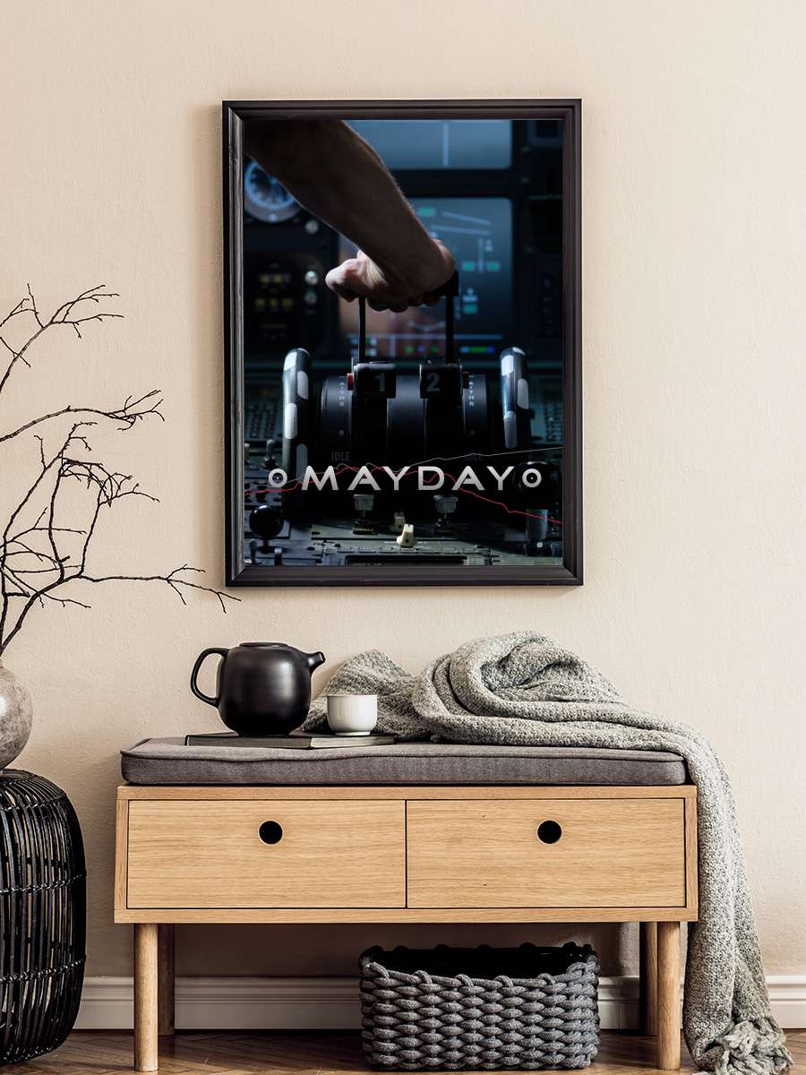 Yardım Çağrısı - Mayday Dizi Tablo Siyah Çerçeveli Dizi Poster Duvar Tablo