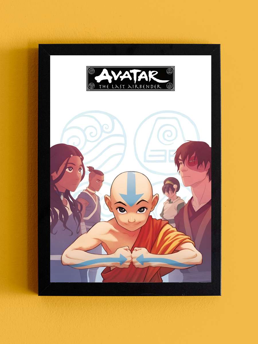 Avatar - Avatar: The Last Airbender Dizi Tablo Siyah Çerçeveli Dizi Poster Duvar Tablo