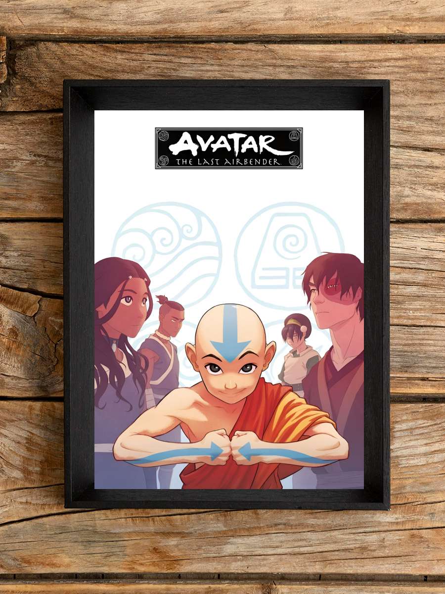 Avatar - Avatar: The Last Airbender Dizi Tablo Siyah Çerçeveli Dizi Poster Duvar Tablo