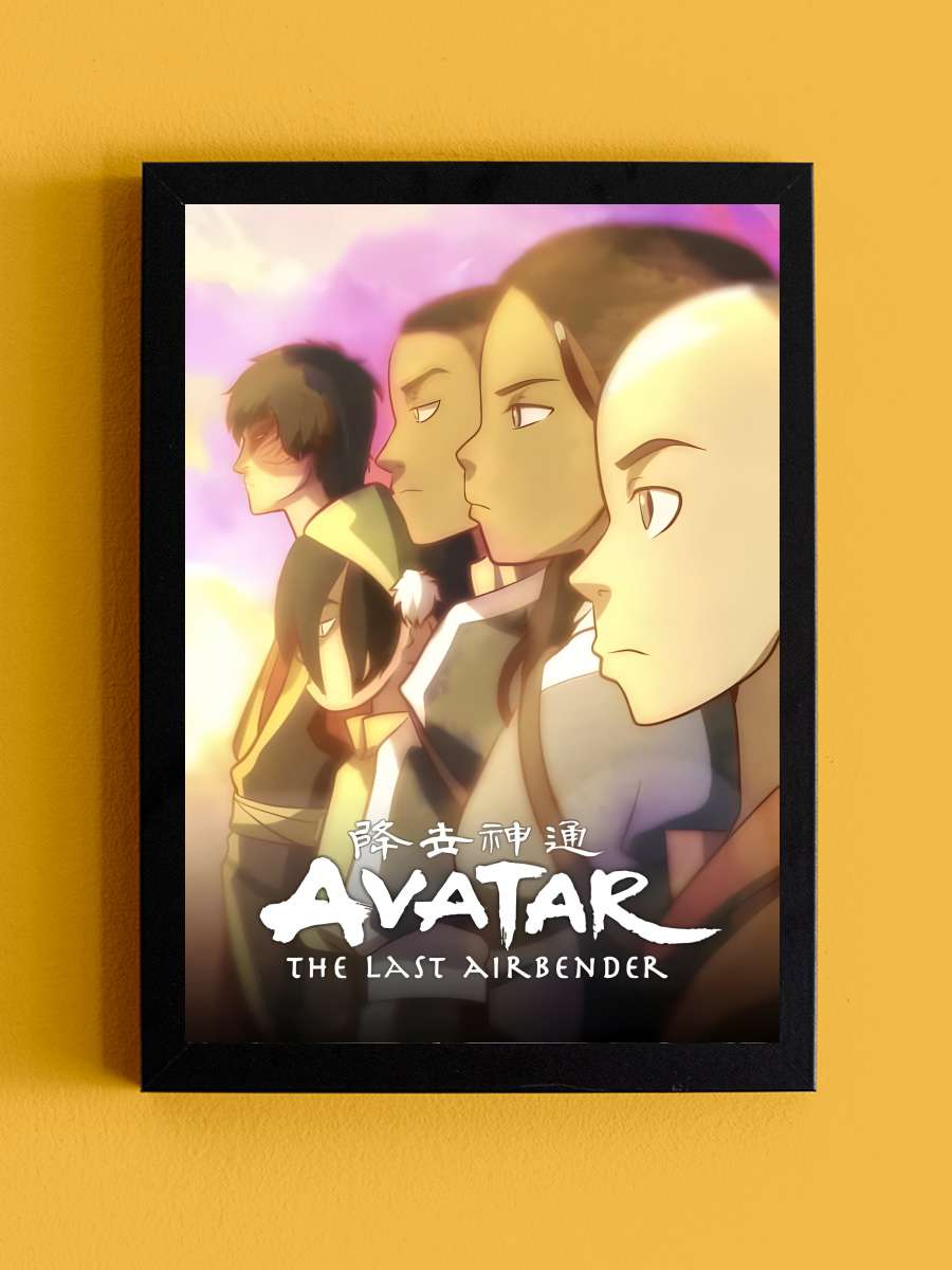 Avatar - Avatar: The Last Airbender Dizi Tablo Siyah Çerçeveli Dizi Poster Duvar Tablo