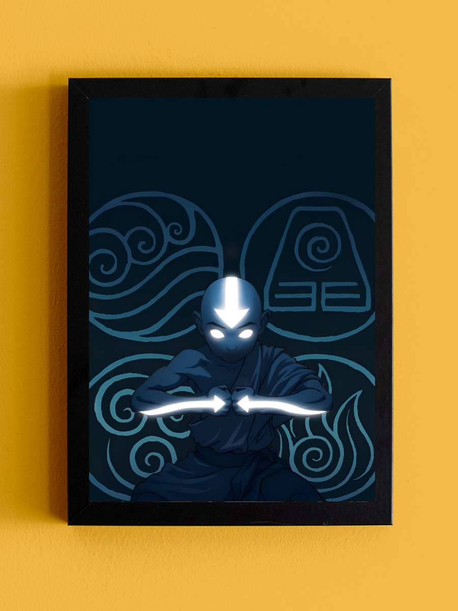 Avatar - Avatar: The Last Airbender Dizi Tablo Siyah Çerçeveli Dizi Poster Duvar Tablo