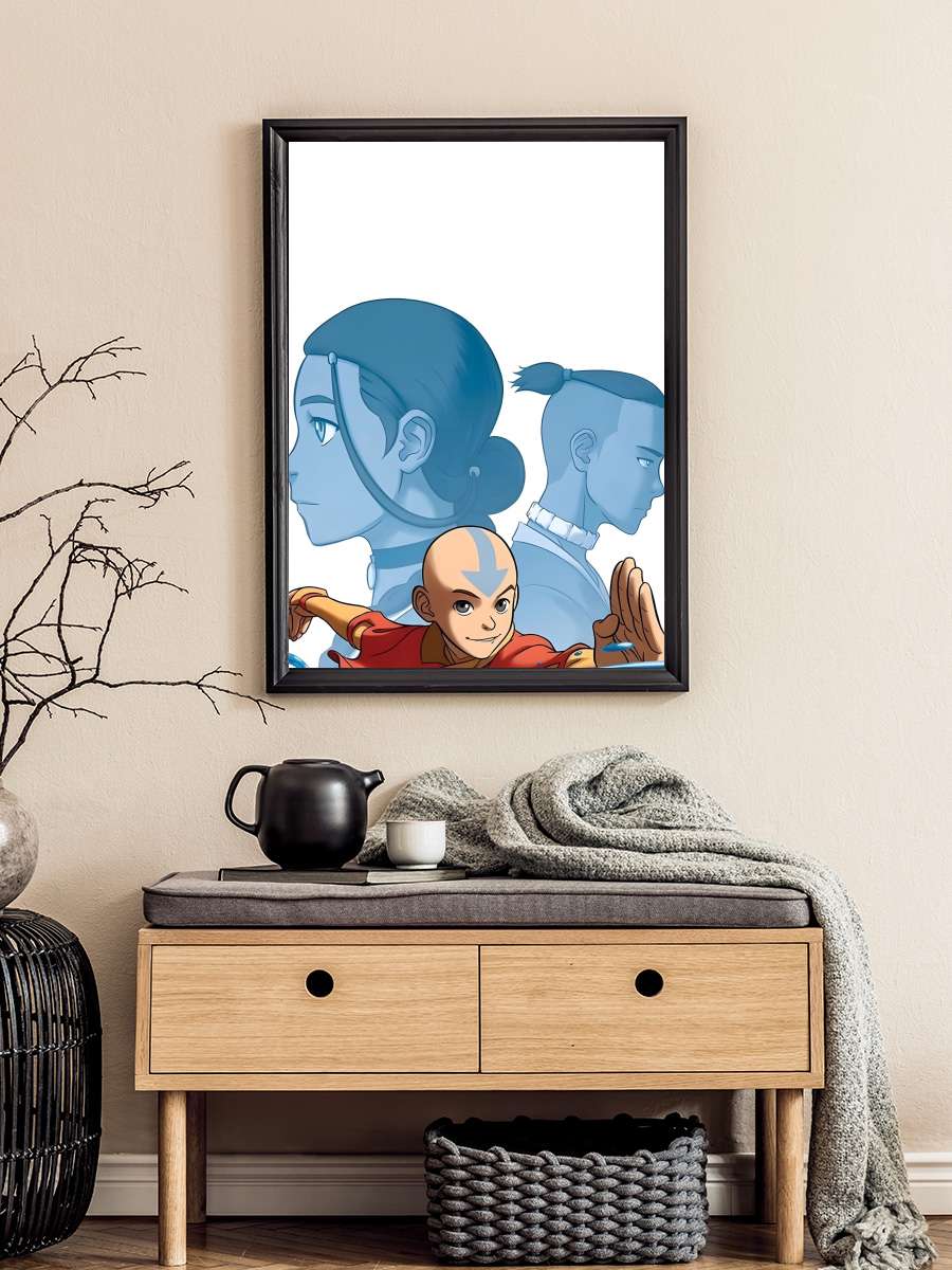 Avatar - Avatar: The Last Airbender Dizi Tablo Siyah Çerçeveli Dizi Poster Duvar Tablo