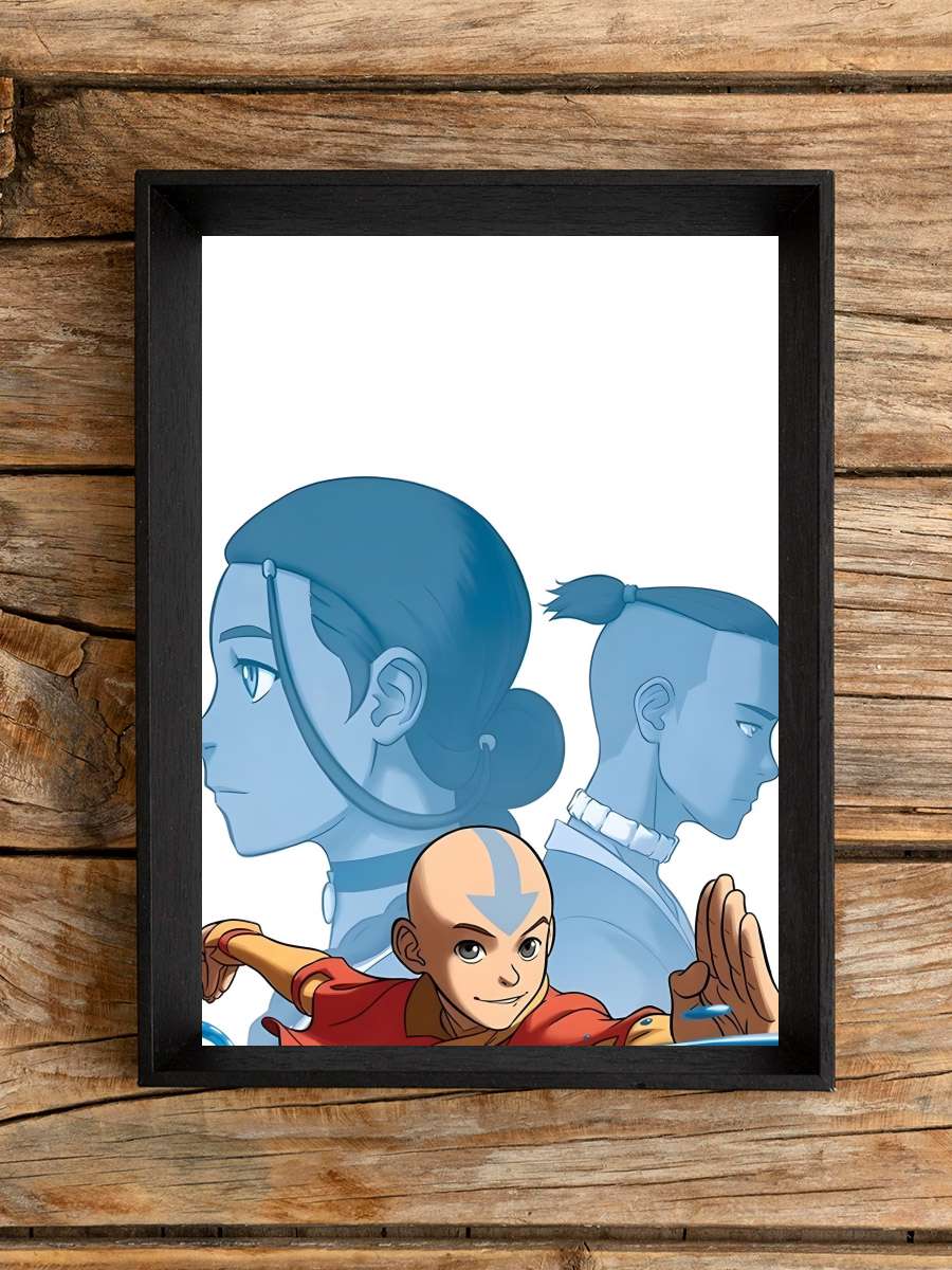 Avatar - Avatar: The Last Airbender Dizi Tablo Siyah Çerçeveli Dizi Poster Duvar Tablo