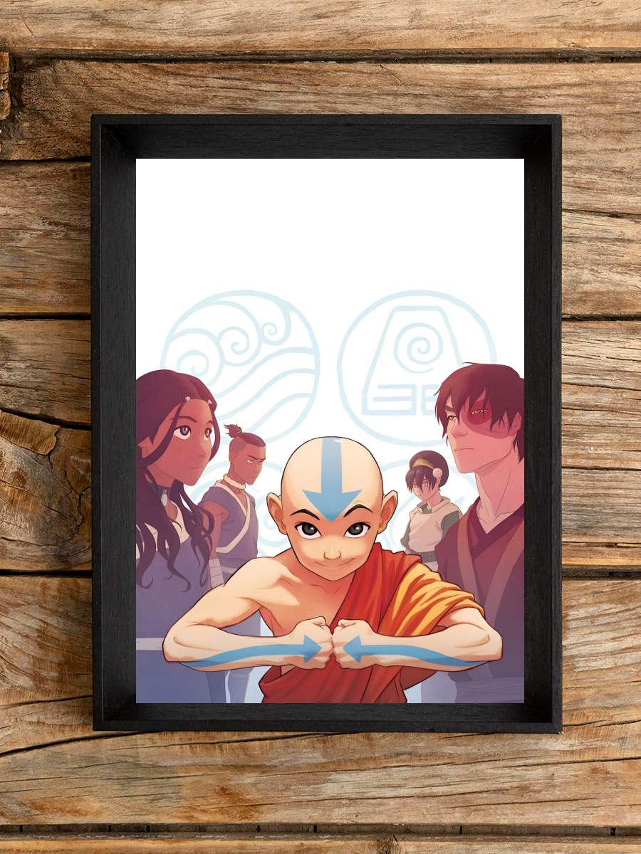 Avatar - Avatar: The Last Airbender Dizi Tablo Siyah Çerçeveli Dizi Poster Duvar Tablo