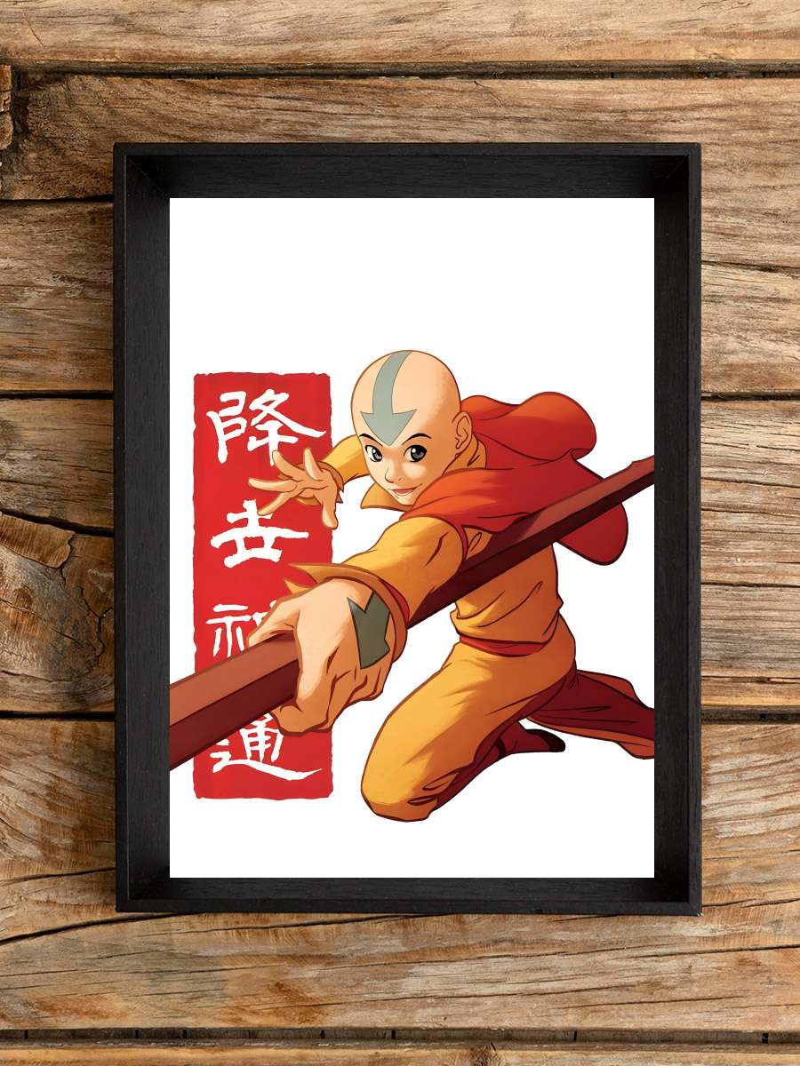 Avatar - Avatar: The Last Airbender Dizi Tablo Siyah Çerçeveli Dizi Poster Duvar Tablo