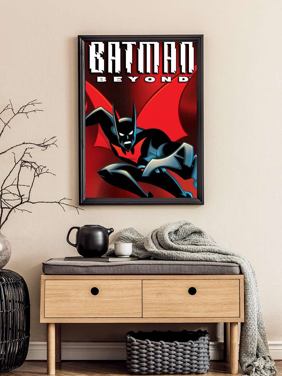 Batman Beyond Dizi Tablo Siyah Çerçeveli Dizi Poster Duvar Tablo