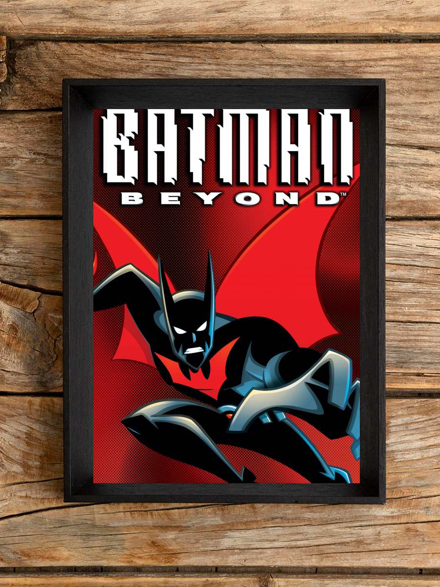 Batman Beyond Dizi Tablo Siyah Çerçeveli Dizi Poster Duvar Tablo