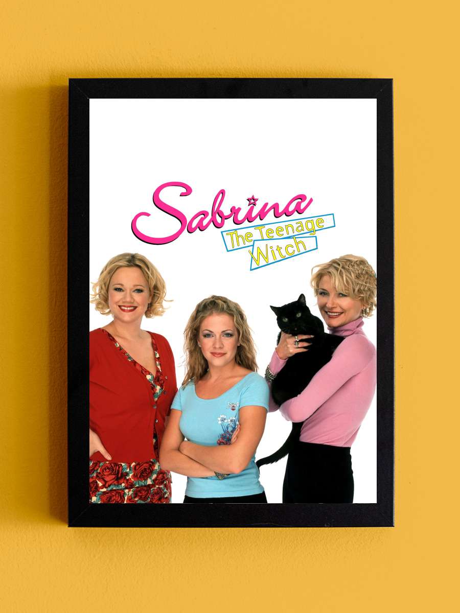 Sabrina, the Teenage Witch Dizi Tablo Siyah Çerçeveli Dizi Poster Duvar Tablo