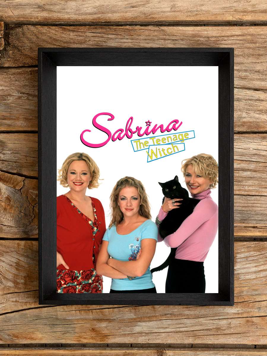 Sabrina, the Teenage Witch Dizi Tablo Siyah Çerçeveli Dizi Poster Duvar Tablo