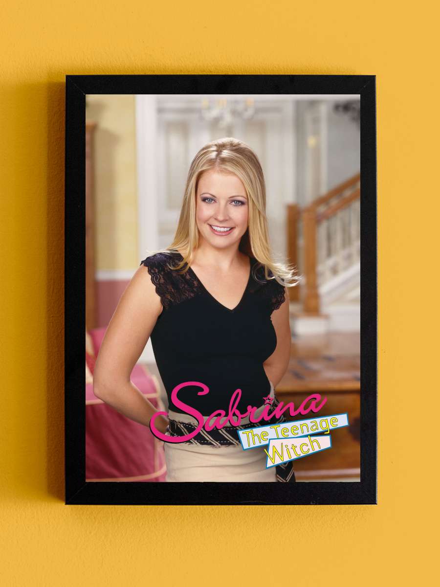 Sabrina, the Teenage Witch Dizi Tablo Siyah Çerçeveli Dizi Poster Duvar Tablo